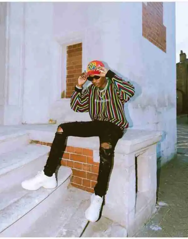 Starboy Wizkid Steps Out In Style To Visit His Mum